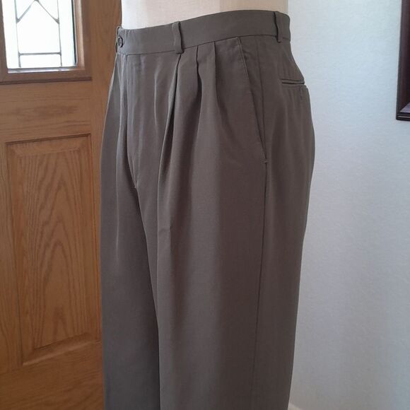 Pronto Uomo- Worsted Wool Trousers - Picture 10 of 16